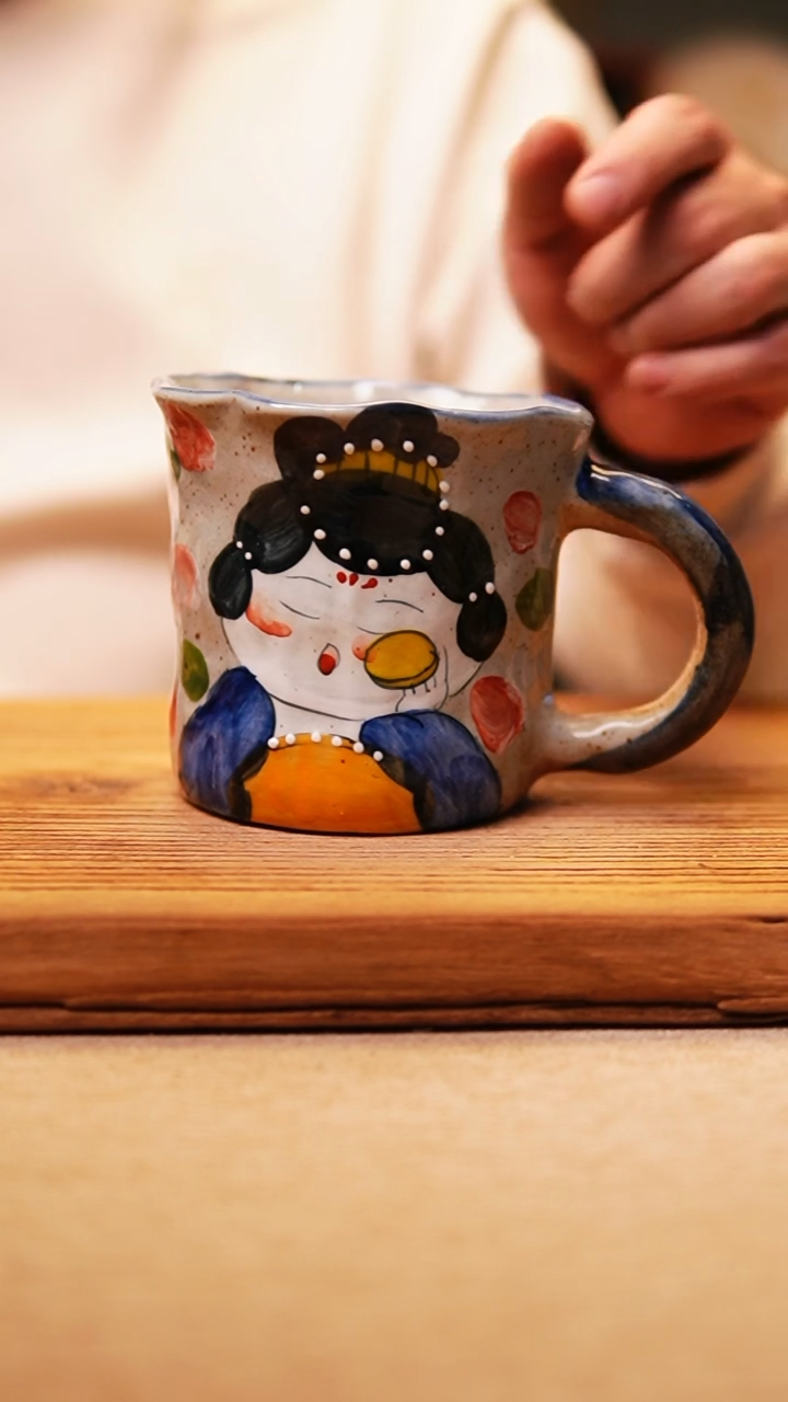 【闪购商品】@@陶园瓷舍@@纯手工手绘@高温釉下彩