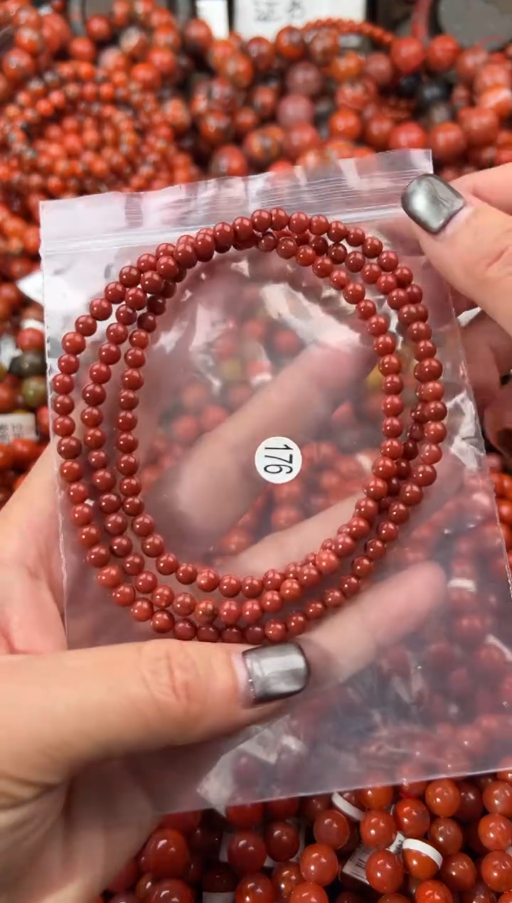 未镶嵌手串南红玛瑙4