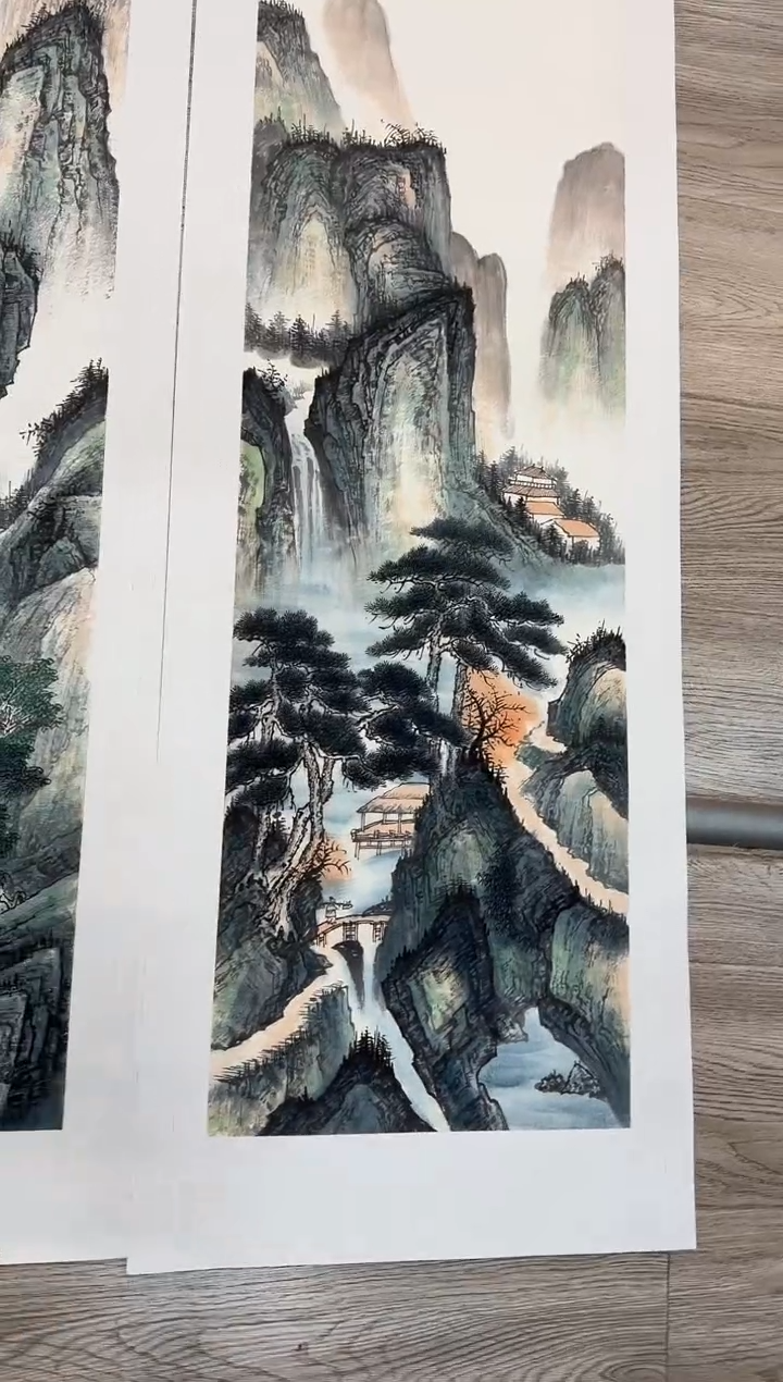 国画84赵隆轩美术馆李庆兴老师作品