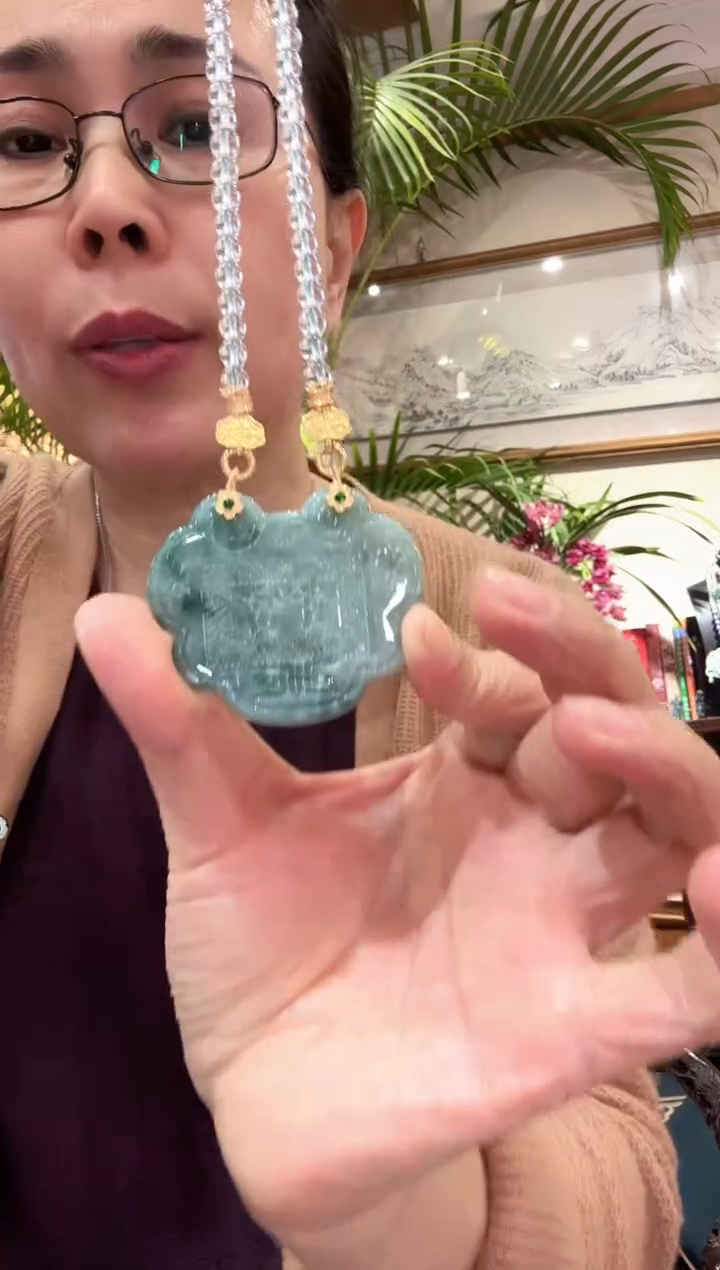 【闪购商品】翡翠颈饰未镶嵌国风