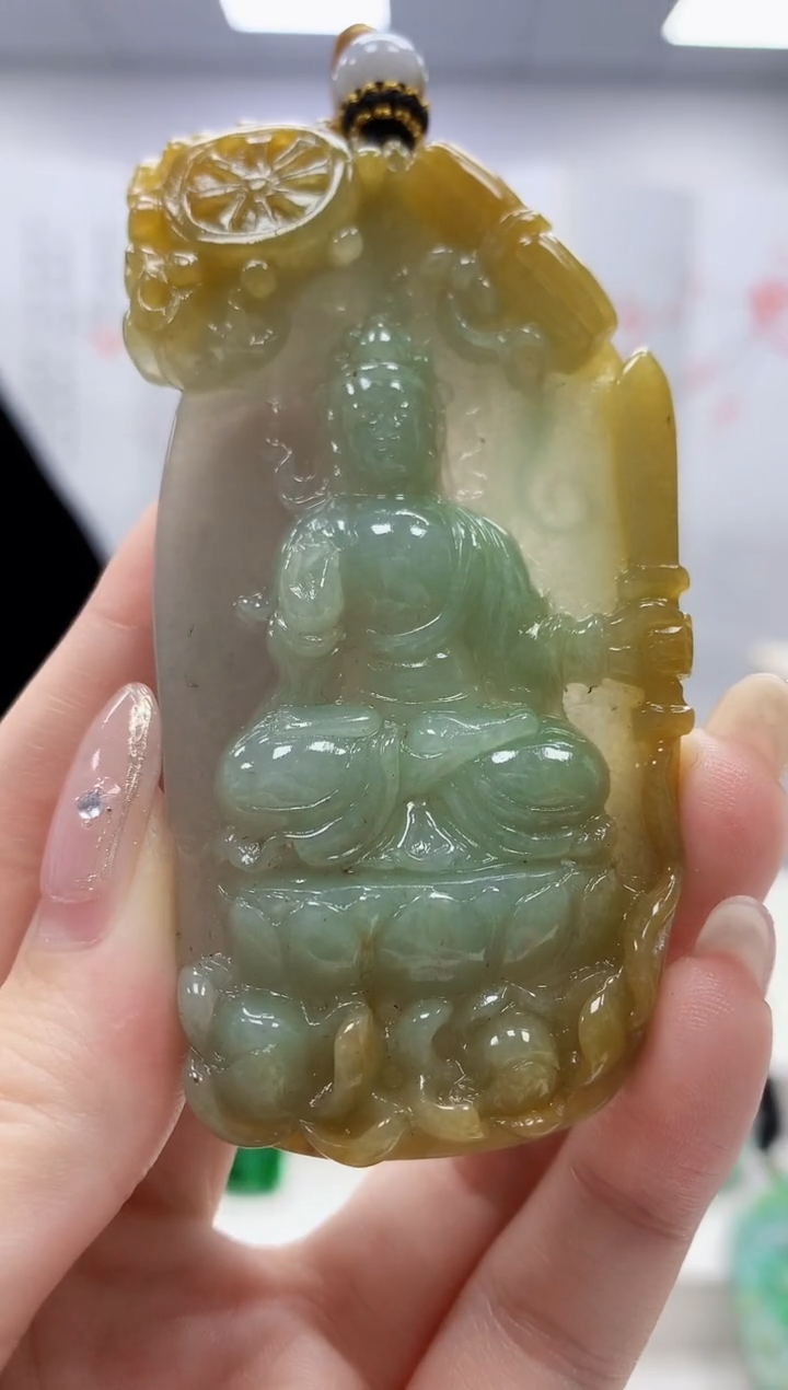 未镶嵌定制翡翠4829jw-毛货挂件239