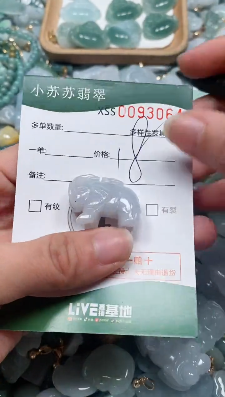 【闪购商品】翡翠颈饰未镶嵌闪购商品0093064