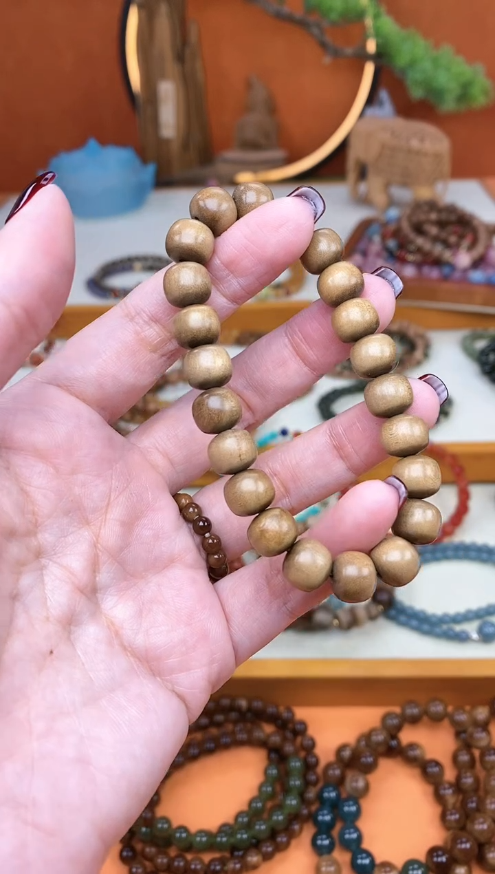【闪购商品】檀香木手串/手链单圈印度老山檀手串