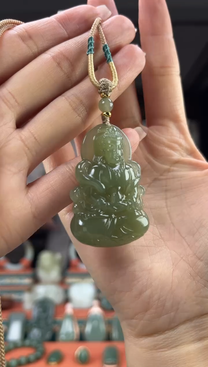 【闪购商品】和田玉颈饰未镶嵌佩佩