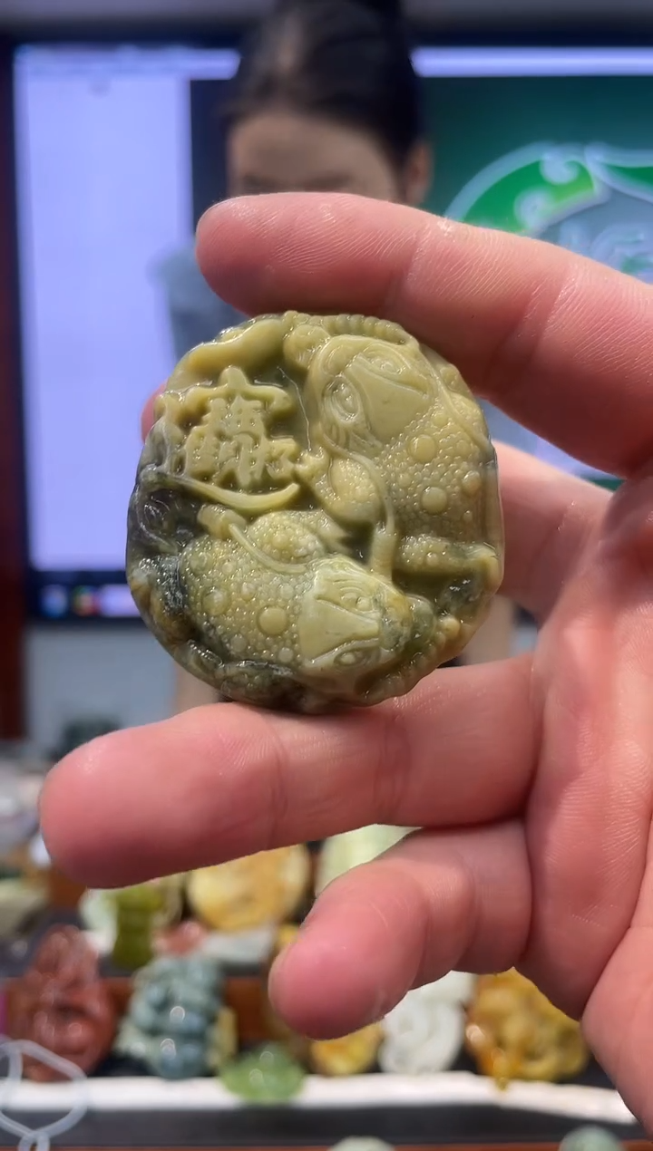 【闪购商品】岫玉吊坠未镶嵌·