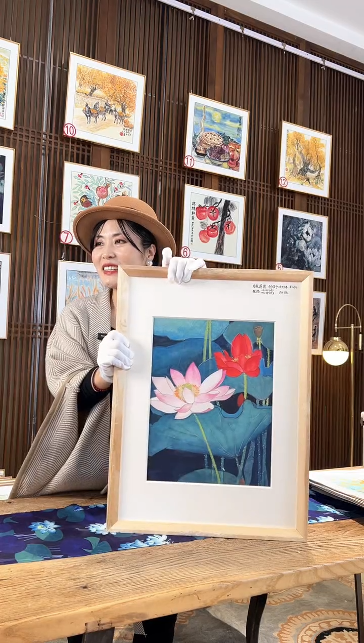 版画耿玉琨名章限量版画S