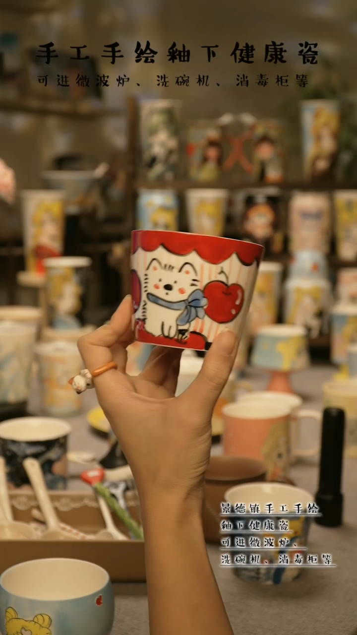 【闪购商品】陶瓷景德镇高温釉下彩@A717