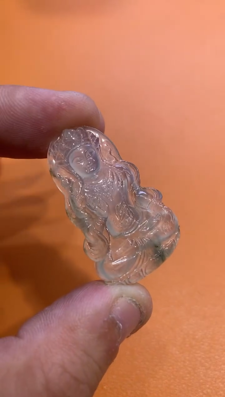 【闪购商品】翡翠颈饰未镶嵌度母1280