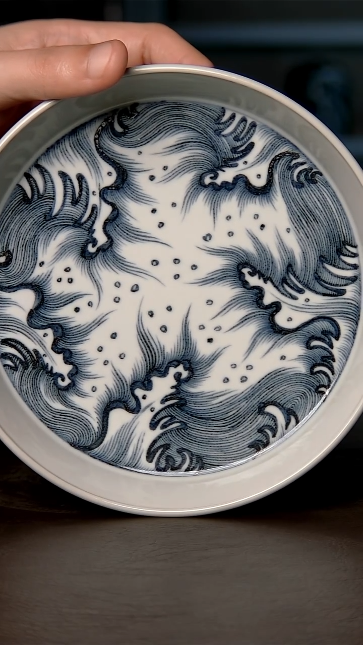 其他瓷海浪壶承111