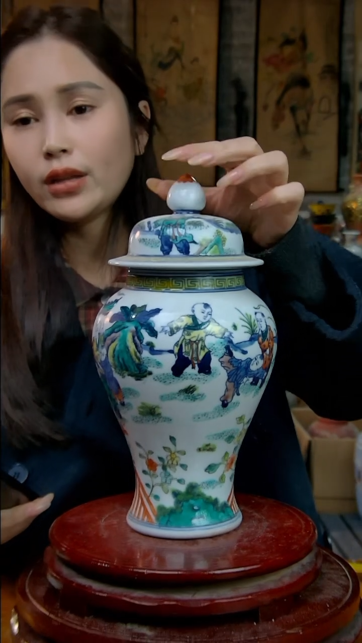 摆件陶景德镇陶瓷摆件647