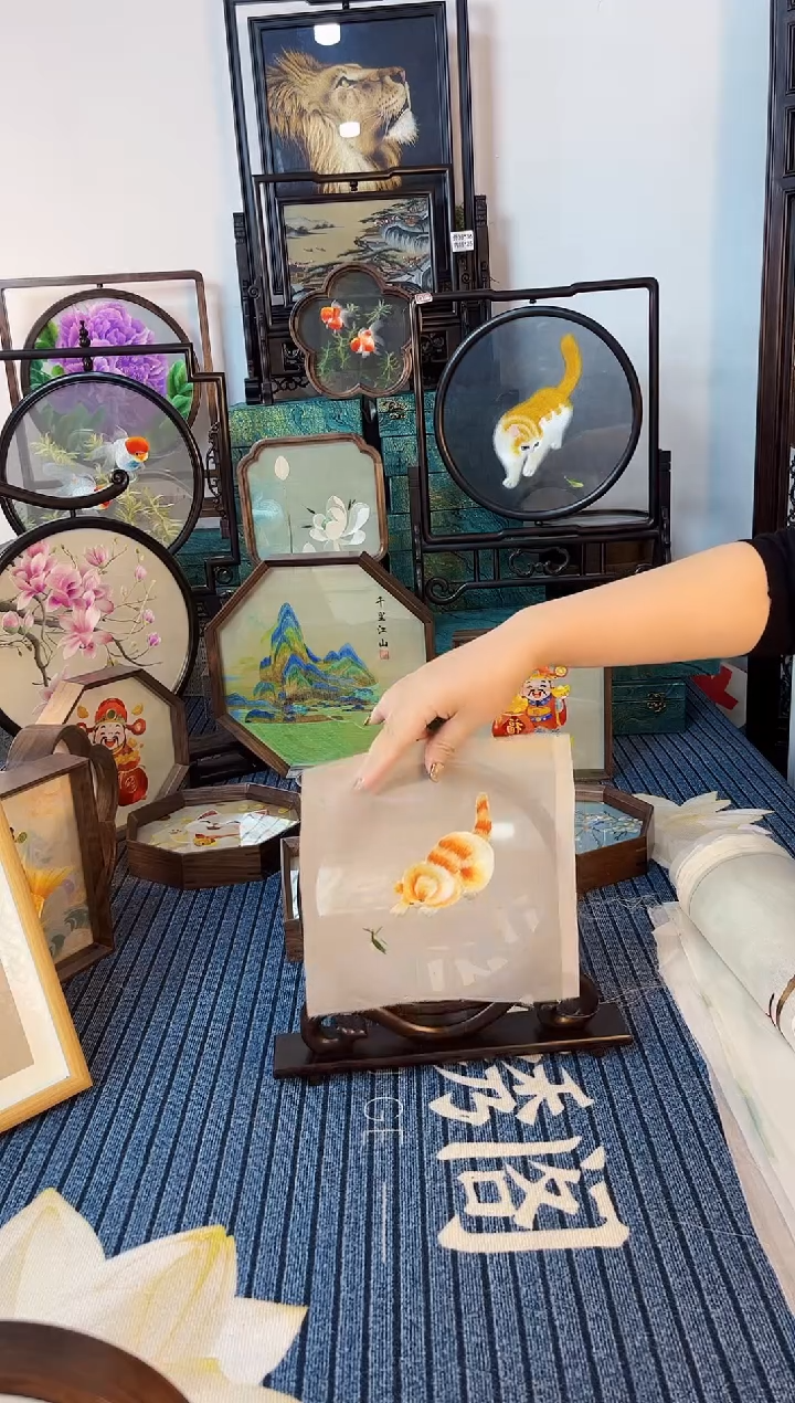 刺绣苏绣手工刺绣绣布
