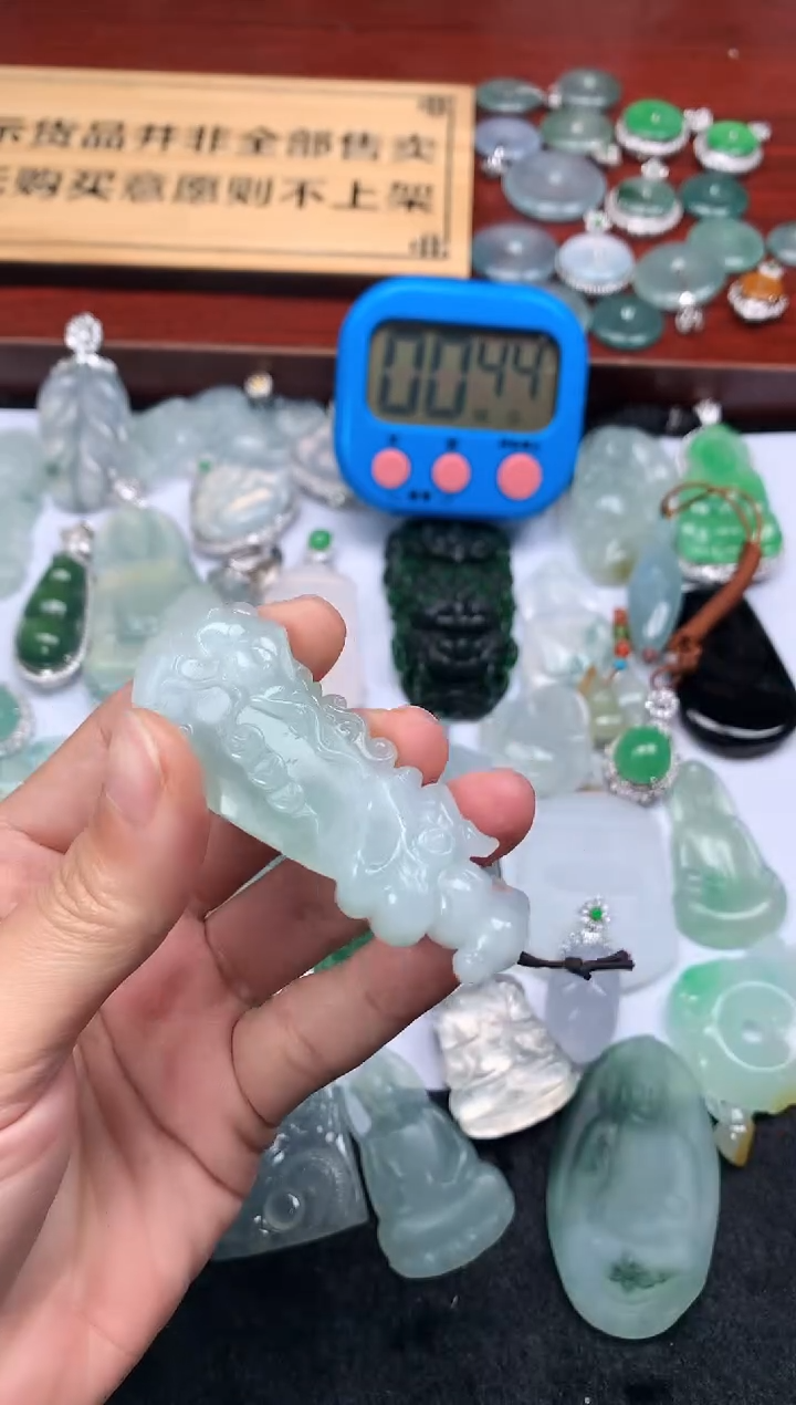 【闪购商品】定制翡翠未镶嵌3974毛货不退不换