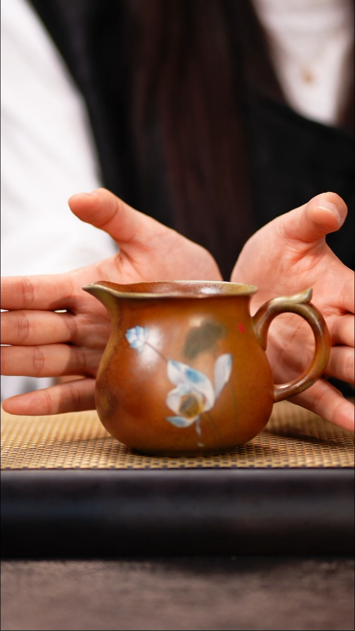 8小鱼柴烧蓝荷公道