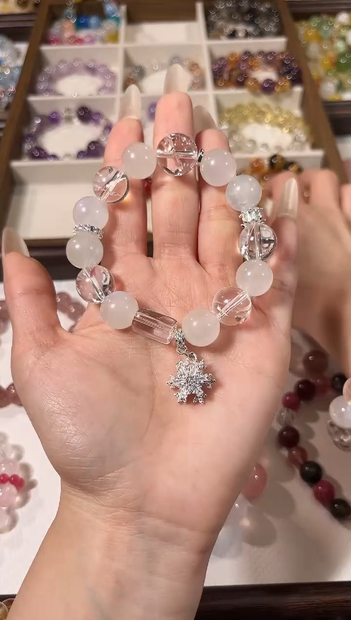 未镶嵌手链水晶01