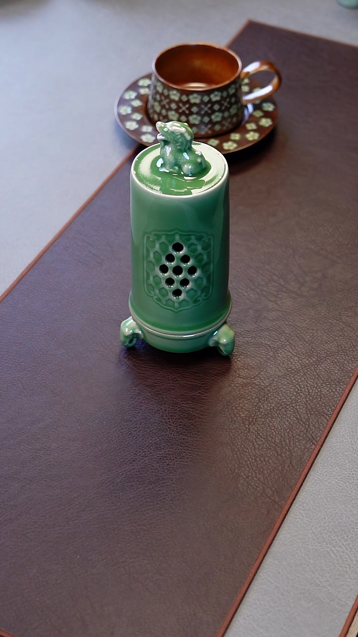 青瓷手工茶器包邮不带盒