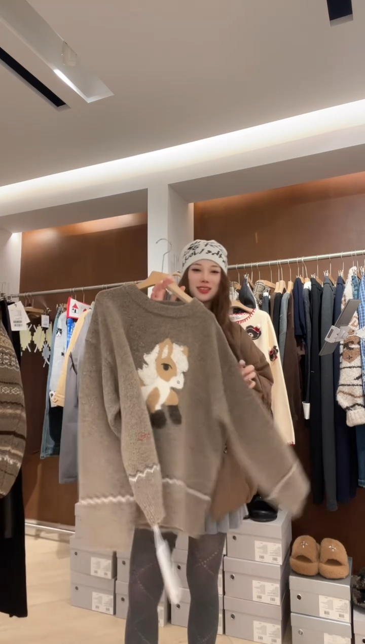 小马毛衣S码M码 拍下备注尺码