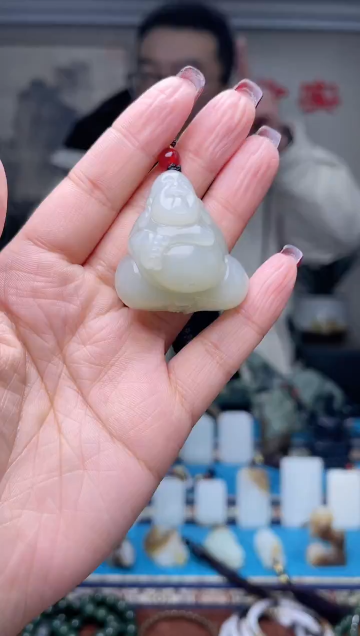 【闪购商品】和田玉挂件未镶嵌1