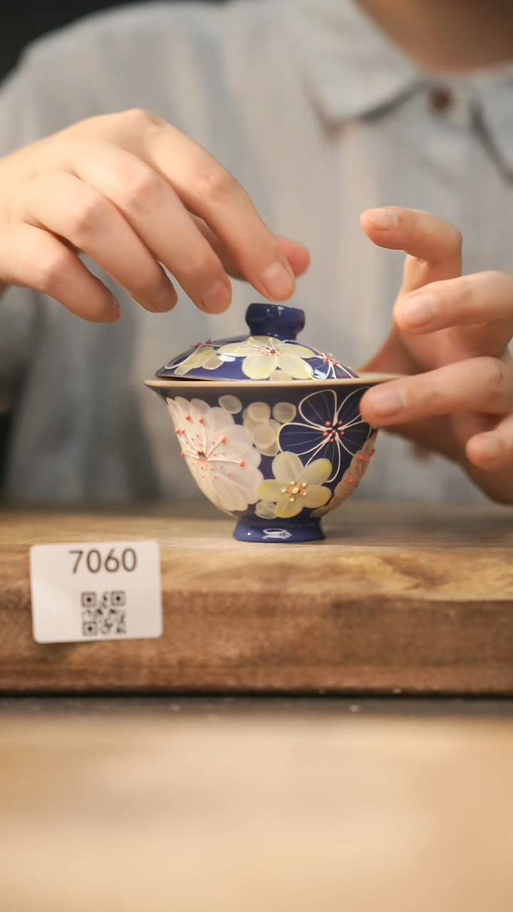 【落单孤品】福利/盖碗@@7060