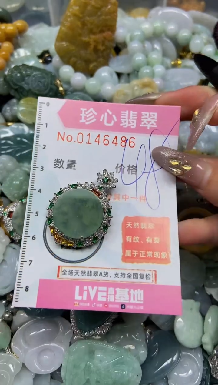 【闪购商品】翡翠颈饰未镶嵌闪购0146486