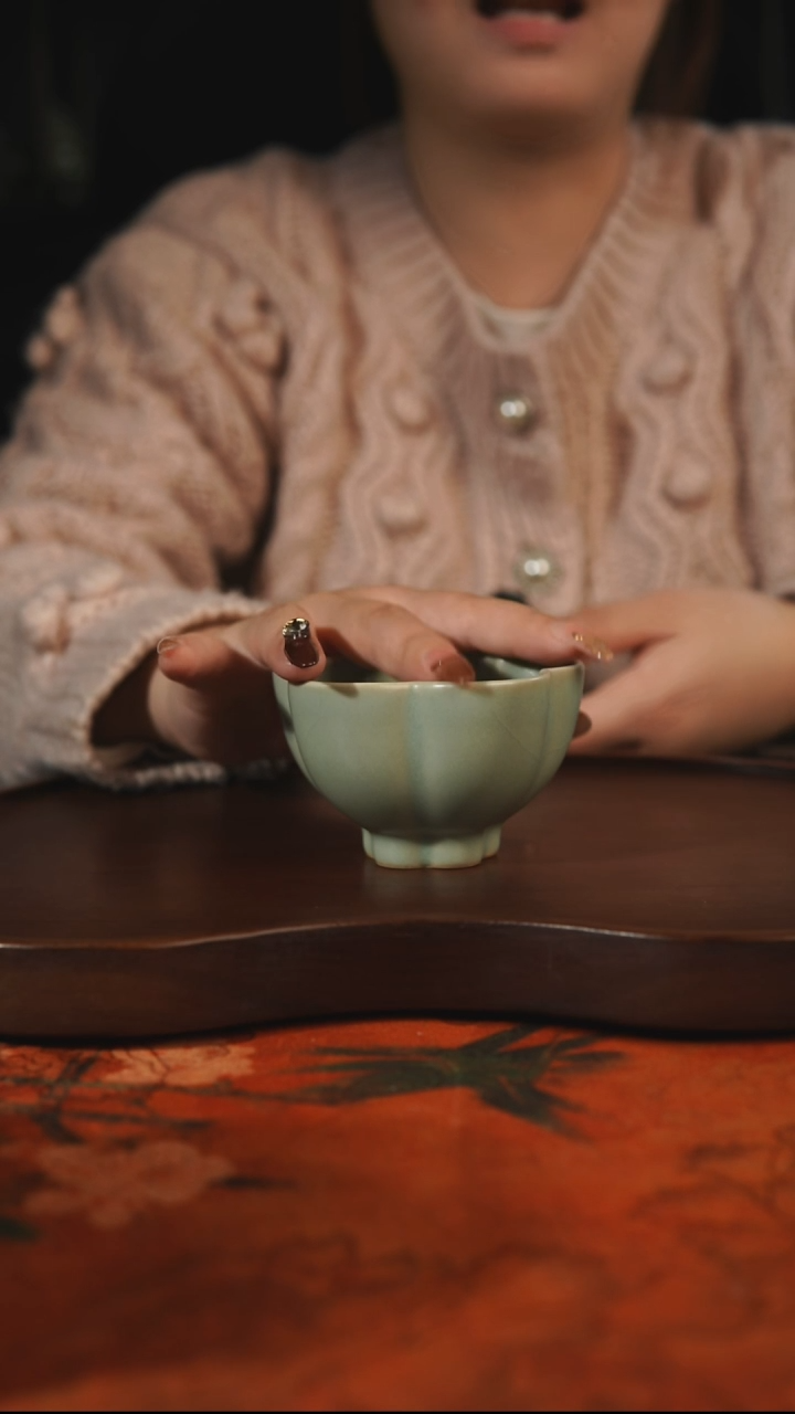 杯子瓷汝州原产地原矿仿古老釉q