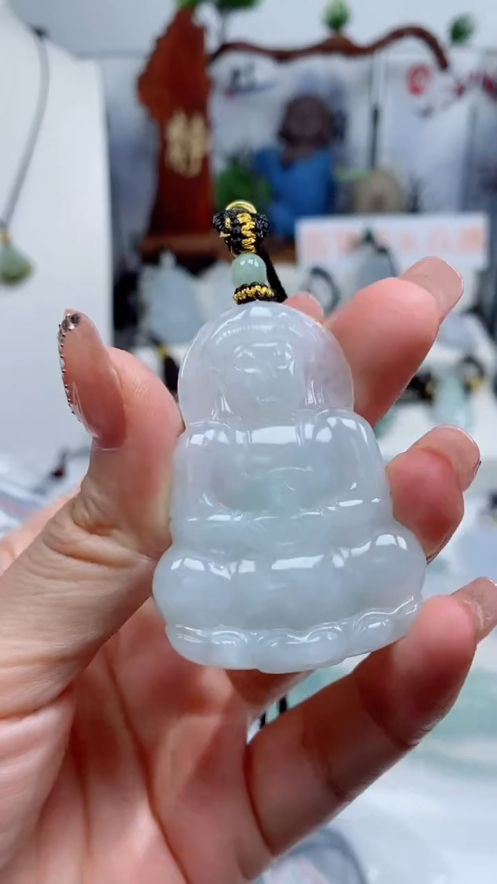 翡翠未镶嵌颈饰吊坠