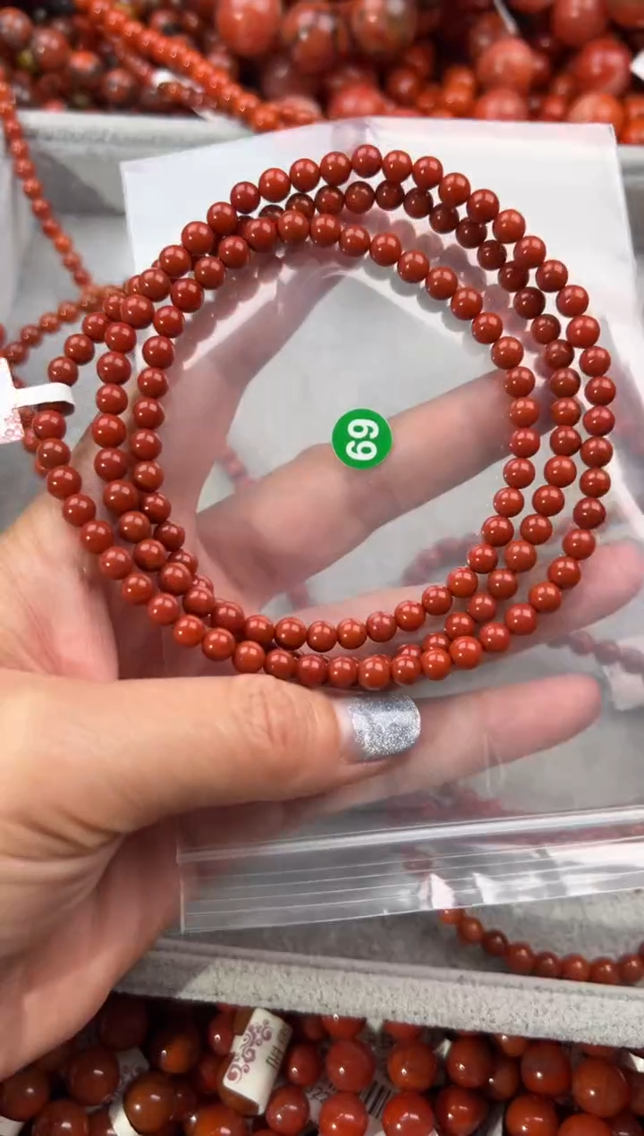 未镶嵌手串南红玛瑙5