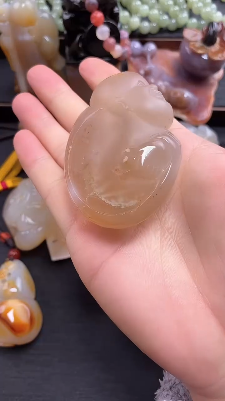 【闪购商品】玛瑙/玉髓童子未镶嵌1