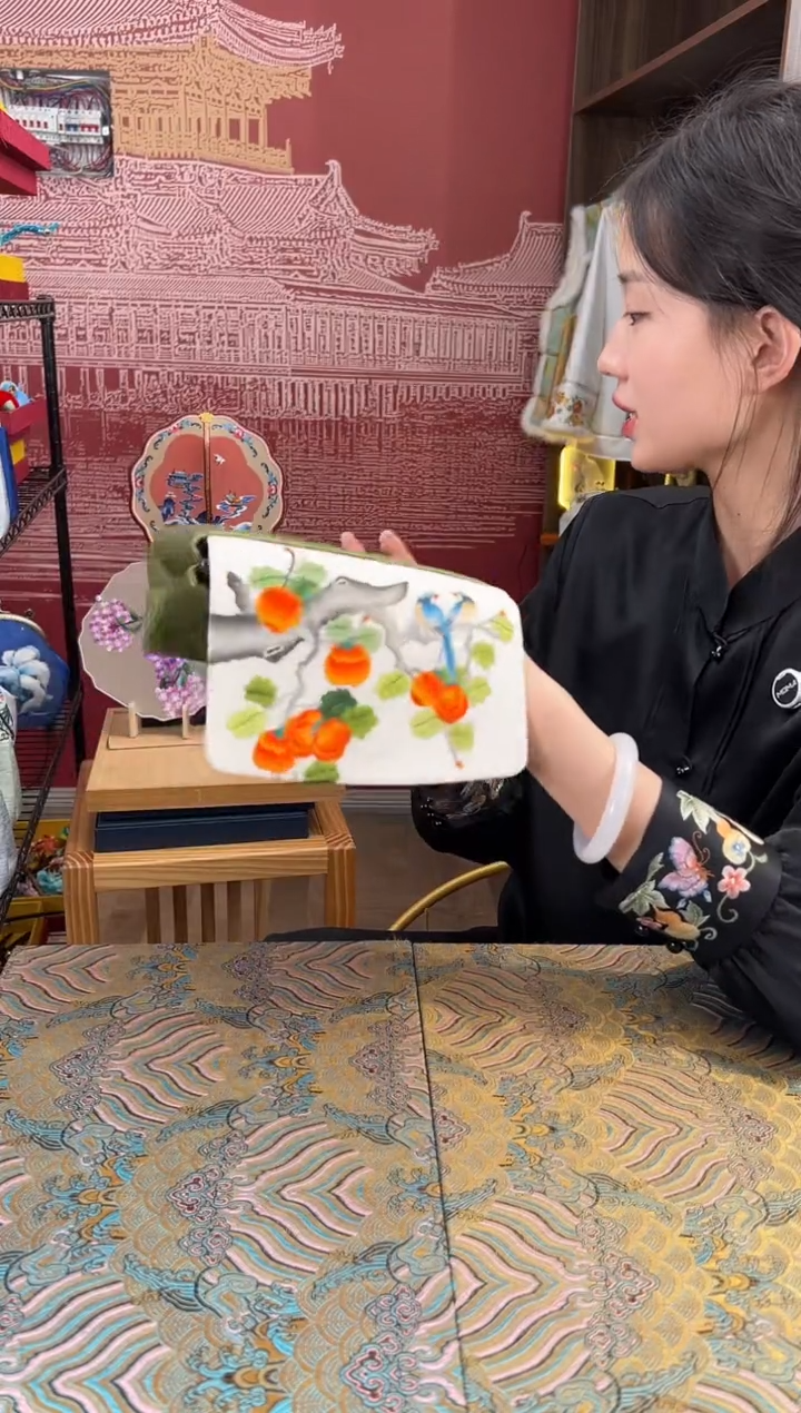 【闪购商品】刺绣苏绣手工刺绣包包