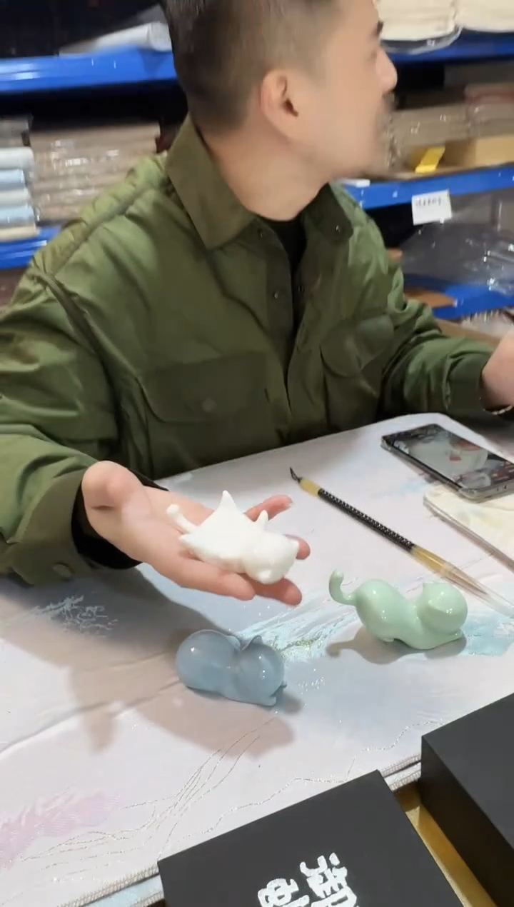 故宫猫咪白色1个