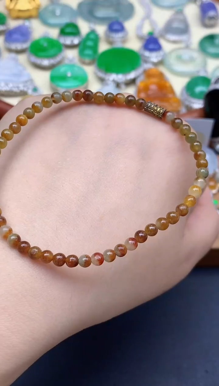 未镶嵌手链翡翠132-中国好珍宝