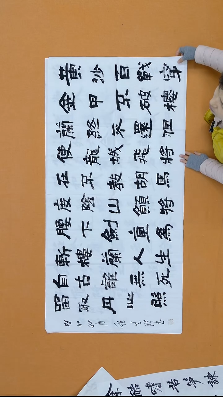 书法程星琰  四川 十三届届展  138*68cm