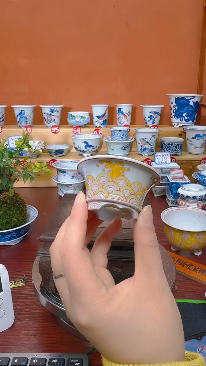 【闪购商品】景德镇墨奈陶瓷内口5.3高3.3左右