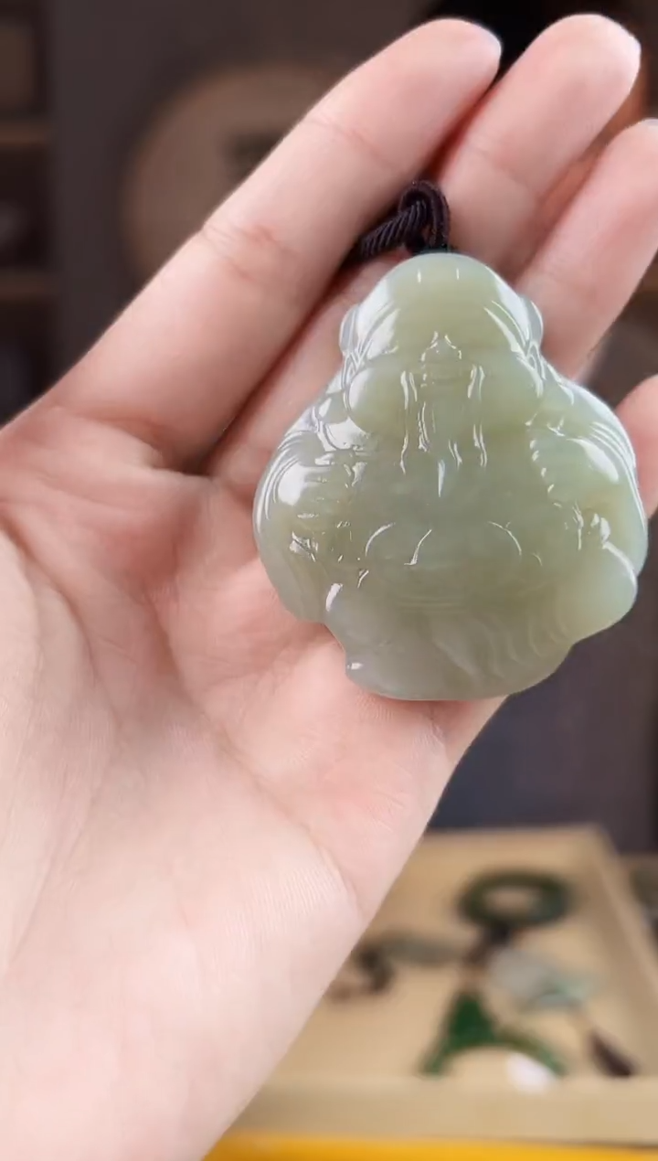 颈饰未镶嵌和田玉拍一发一，多样性发货