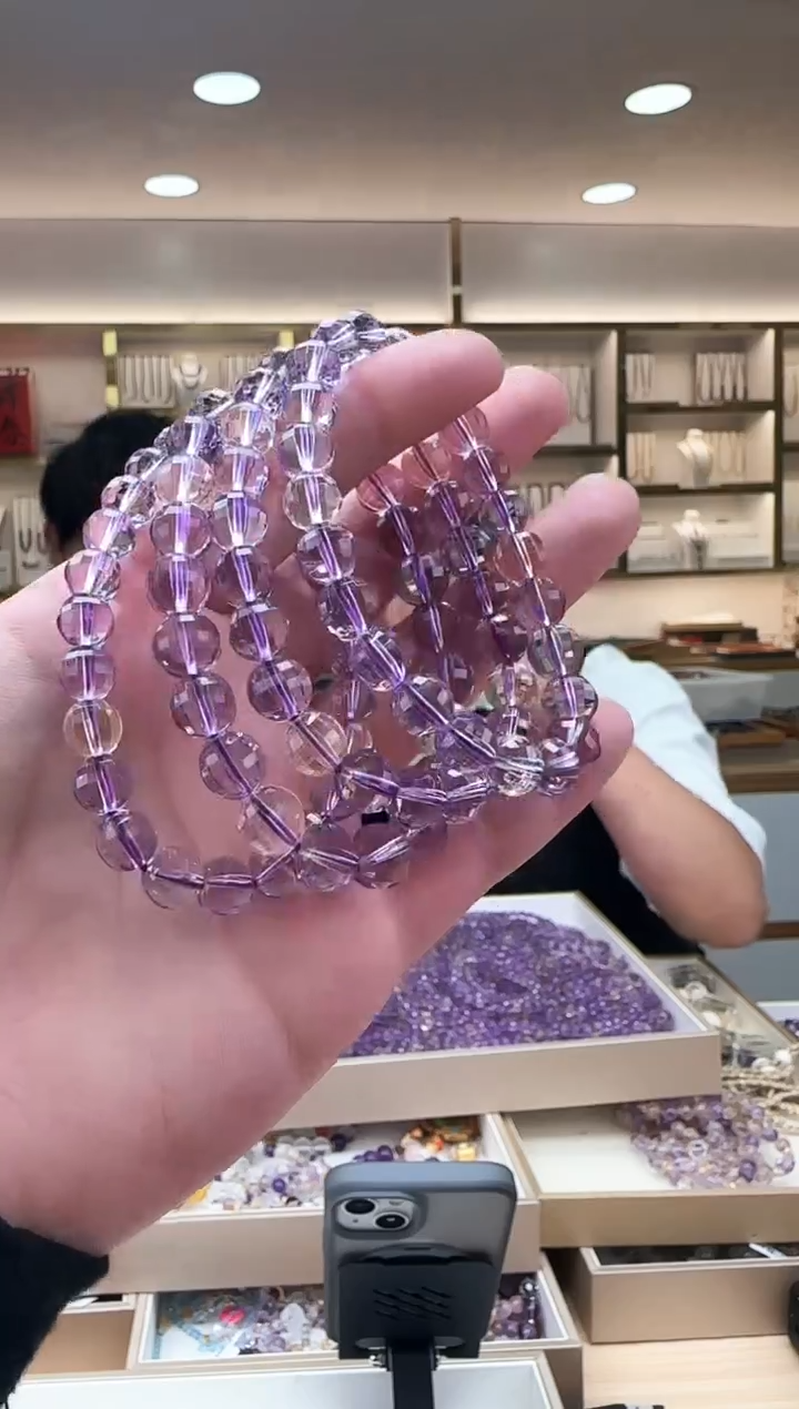 【闪购商品】水晶8+手串多样性发一件未镶嵌 
