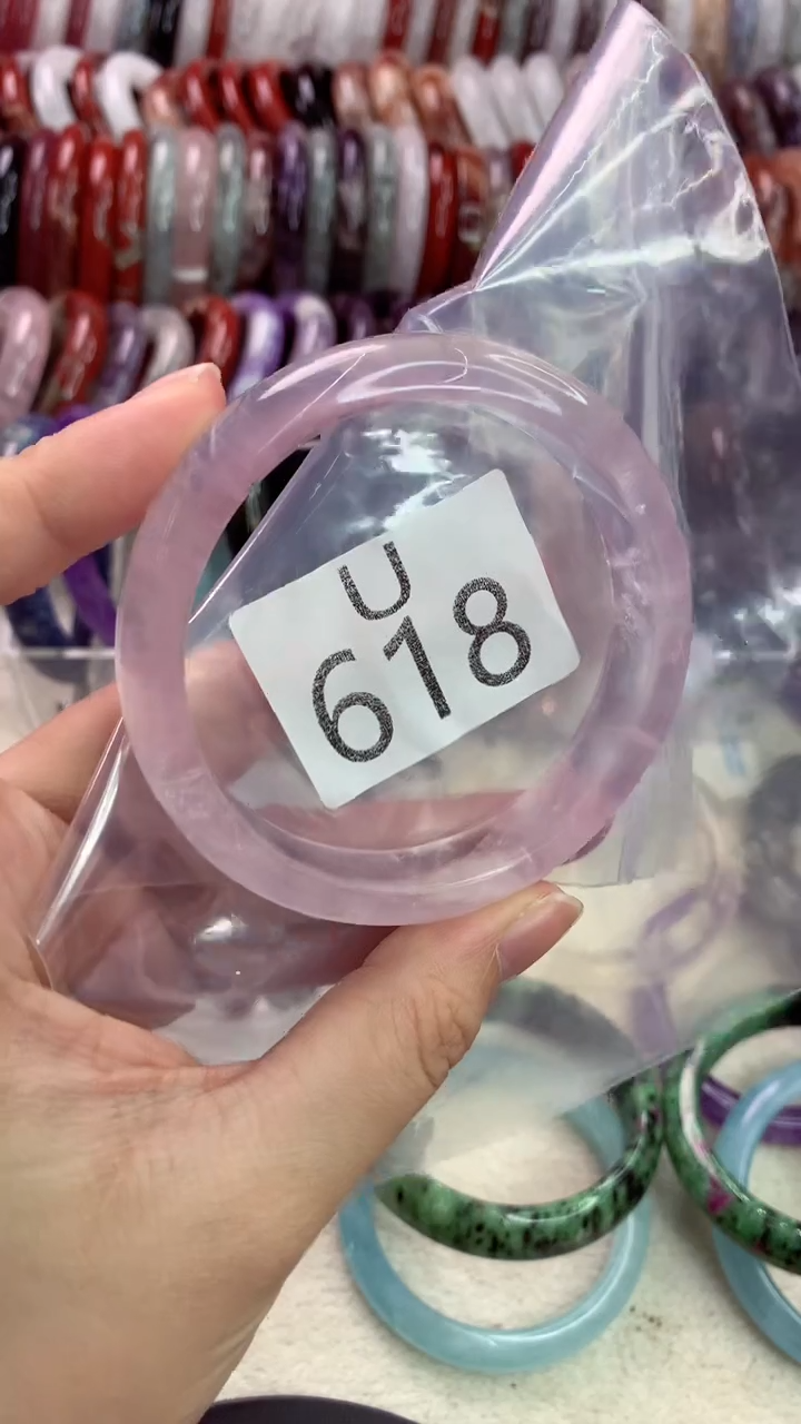 水晶手镯未镶嵌芸*U618-60