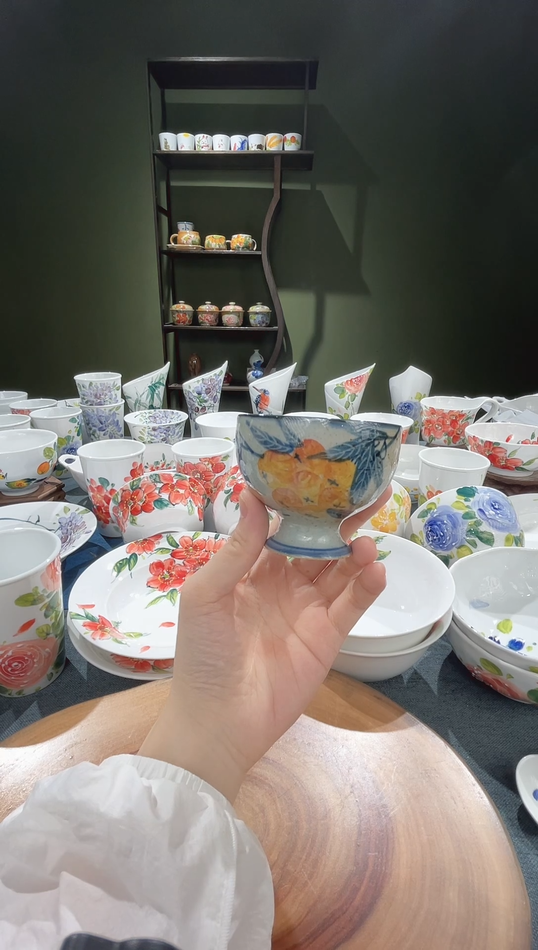 其他开播礼物手绘老陶泥水杯