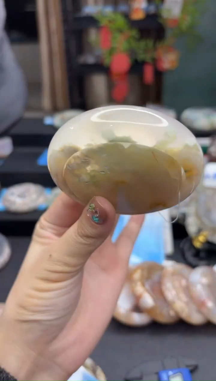 【闪购商品】石英质玉手镯未镶嵌725（57圈赠送镯心）