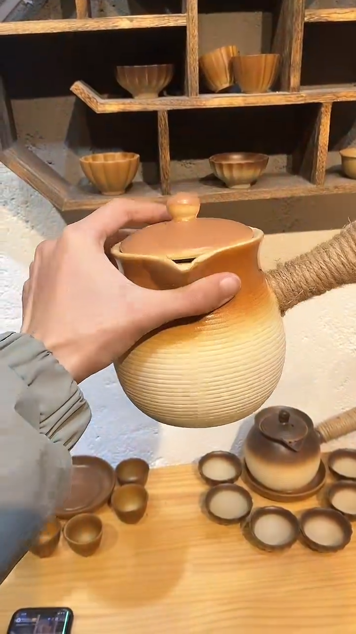 【闪购商品】1000ml美人壶+陶瓷盖盖子