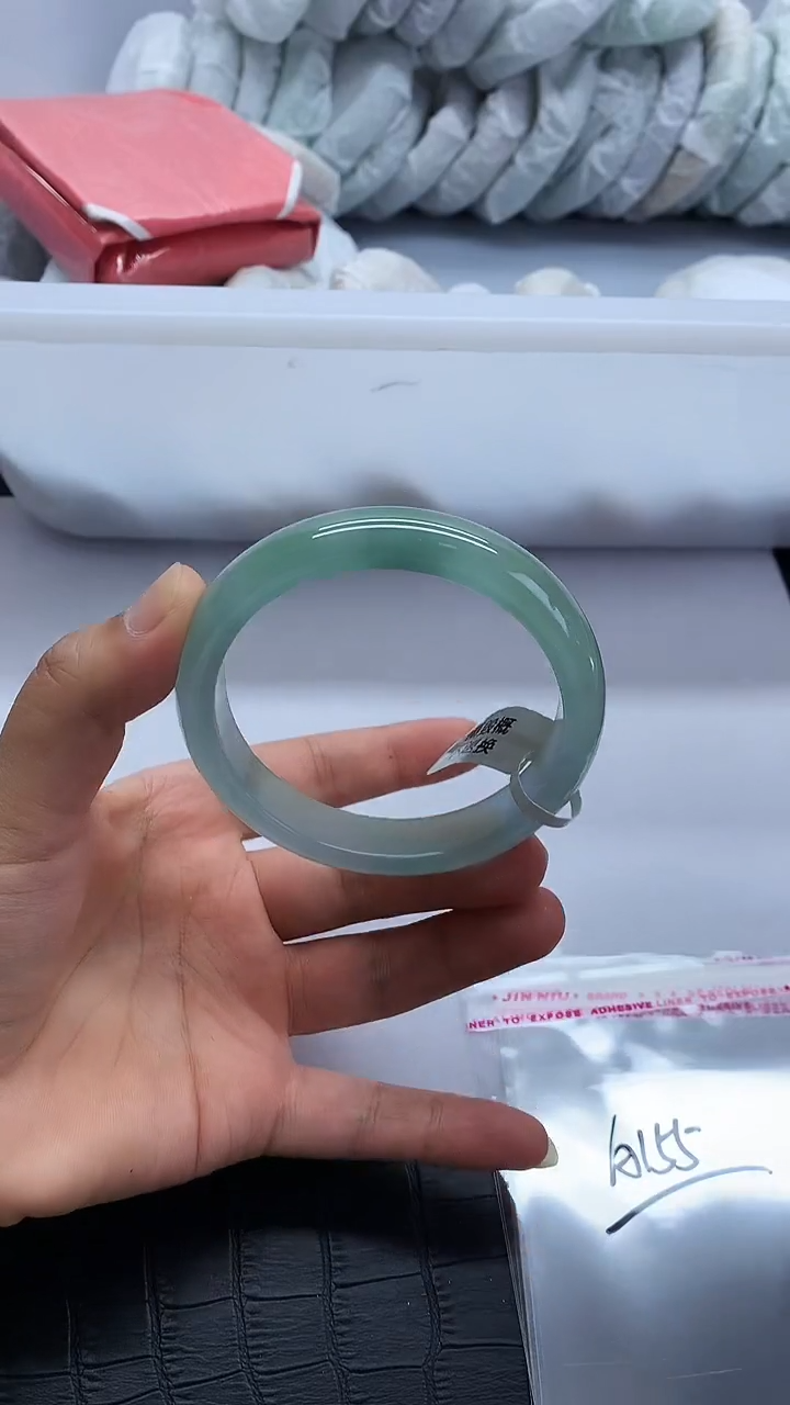 155冰透缅风美人镯【直播间所见即所得】57-58