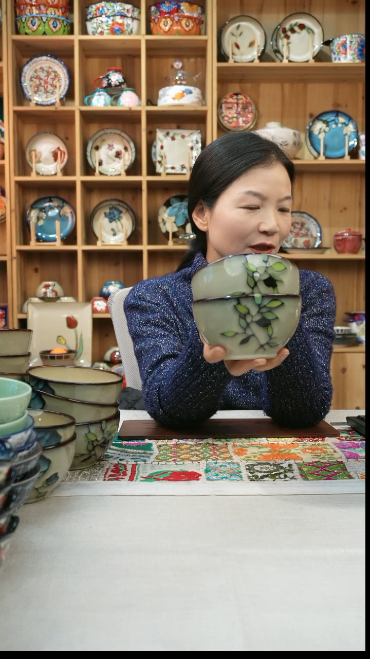 瓷片爱****鼠小可高温瓷米饭碗2只