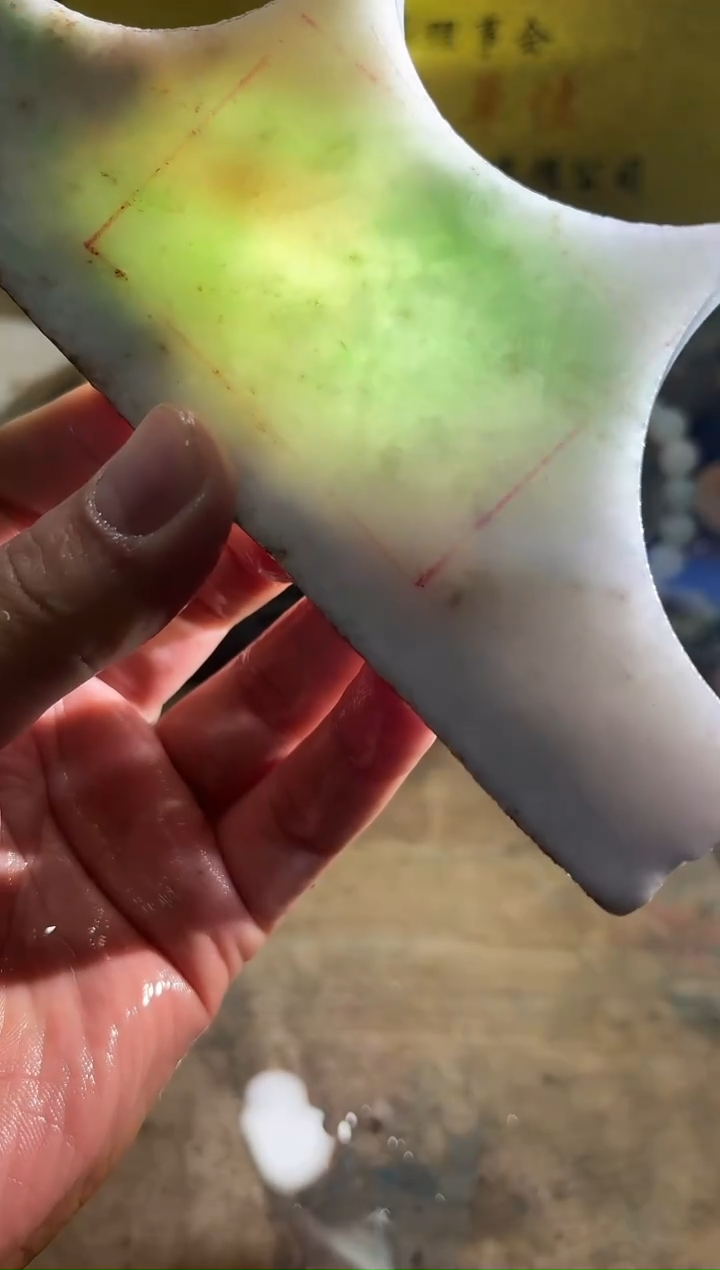 未镶嵌挂件翡翠A货常星7073