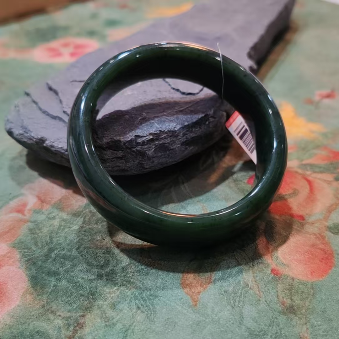 WSM0865碧玉和田玉60mm手串91.6449g