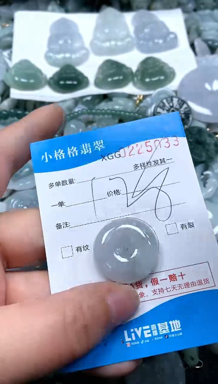 【闪购商品】翡翠颈饰未镶嵌闪购商品0225033