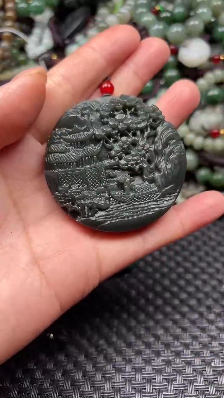 【闪购商品】和田玉颈饰未镶嵌1