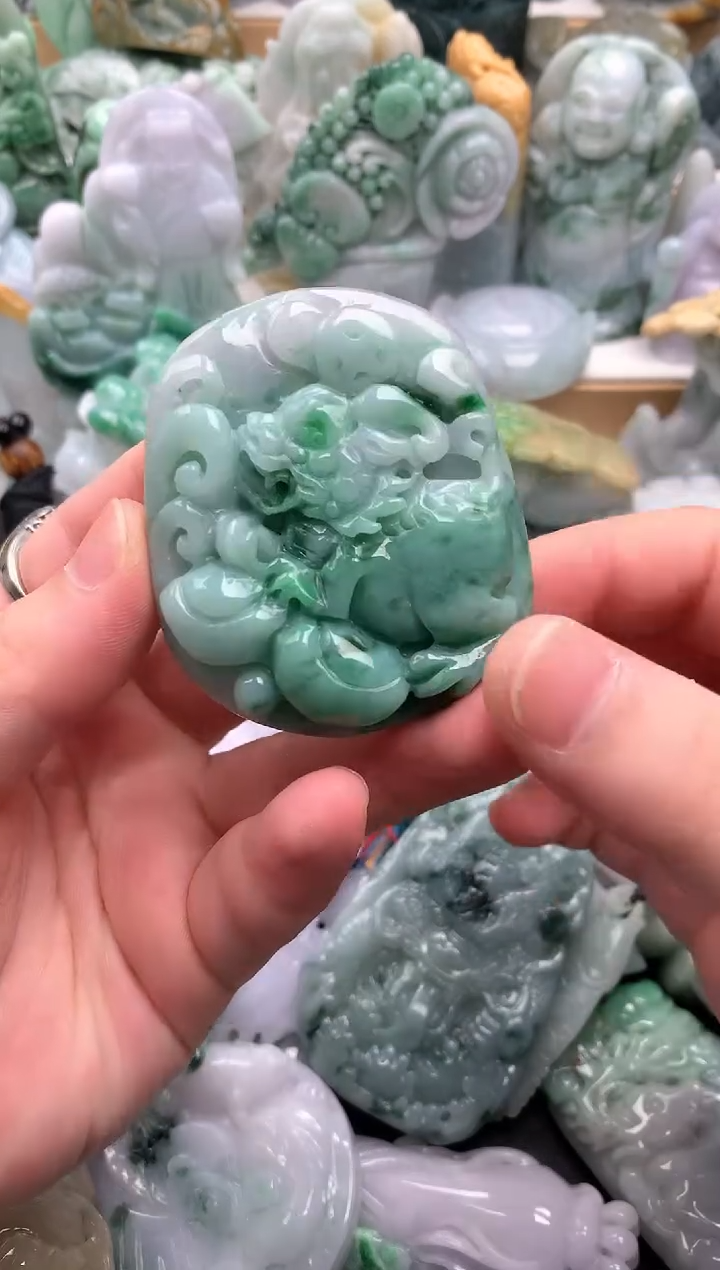 吊坠(不含链)未镶嵌翡翠1