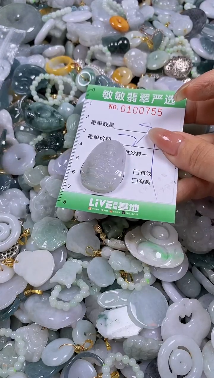 【闪购商品】翡翠颈饰未镶嵌闪购0100755