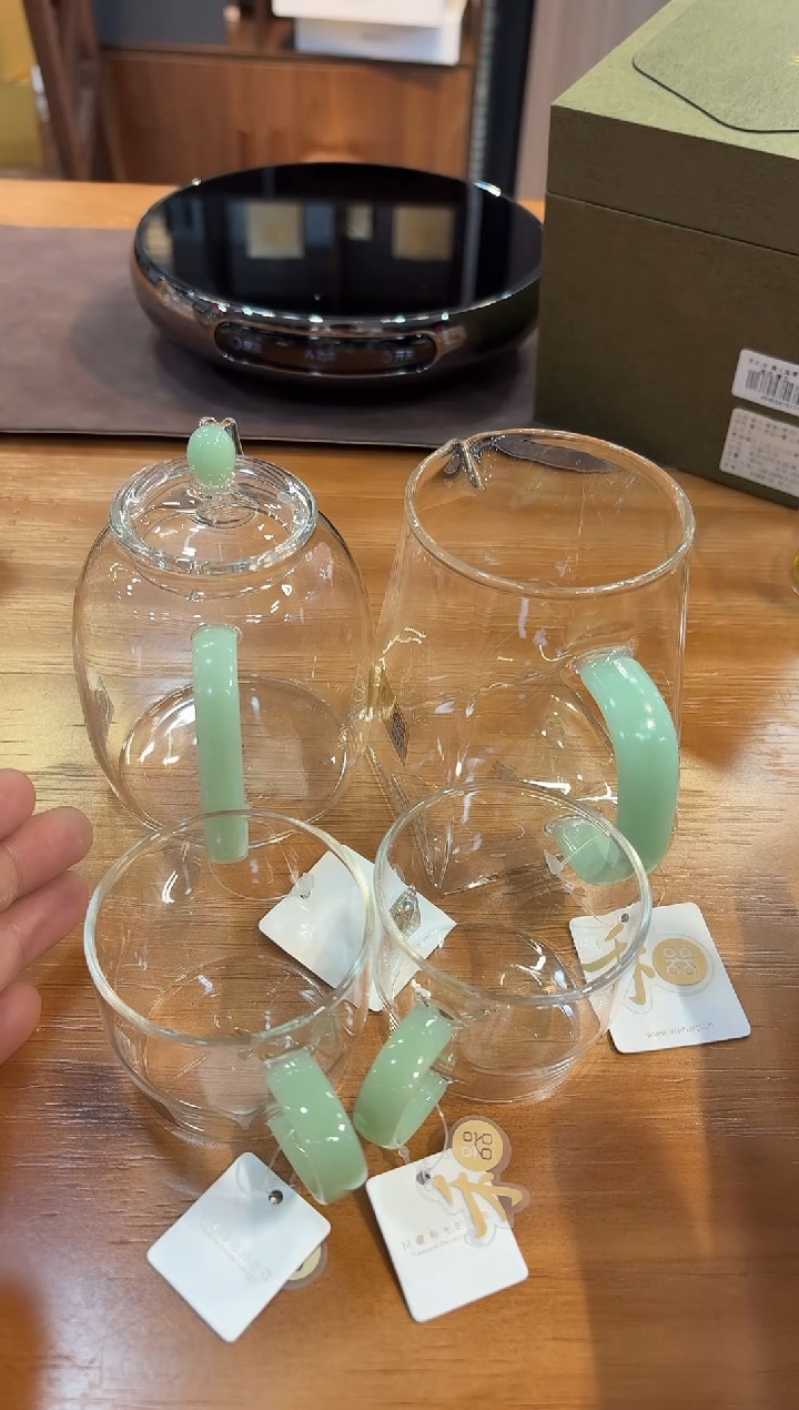 【闪购商品】禾器宴辰壶浅玉+禾器瀚然浅玉+清禾浅玉