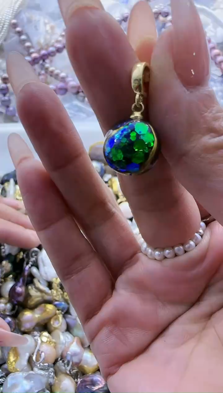 【闪购商品】淡水珍珠吊坠《不含链》未镶嵌569