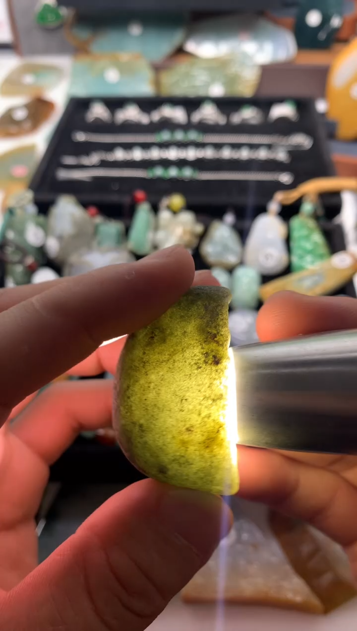 未镶嵌挂件翡翠翡翠