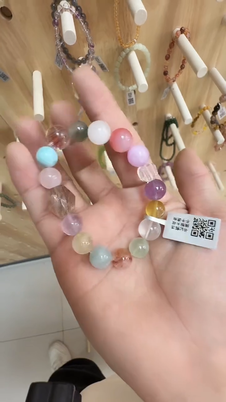 未镶嵌手链水晶村0549 约11mm